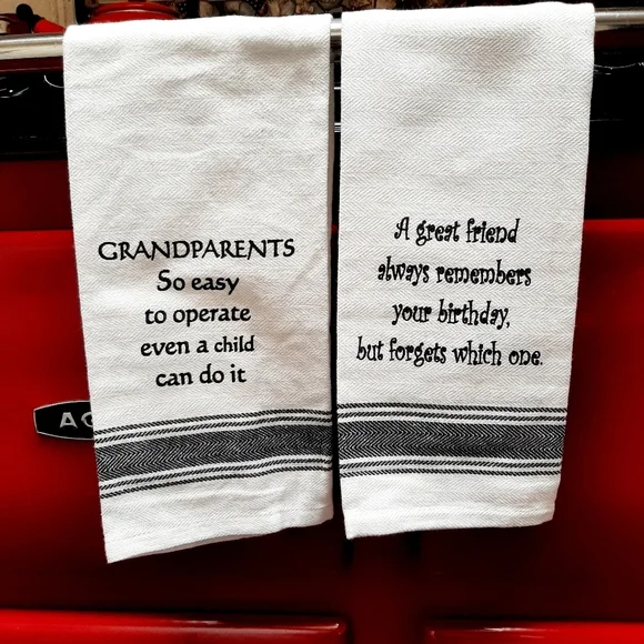 SET OF TWO NWOT DISH TOWELS - Picture 2 of 10